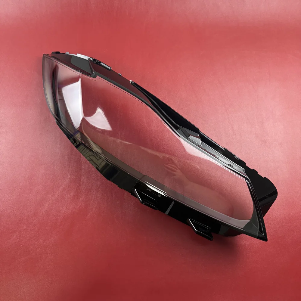 ل جاكوار XF XFL 2016 2017 2018 2019 2020 غطاء المصباح واضح عدسة كشافات قذيفة استبدال عاكس الضوء الأصلي شبكي #5