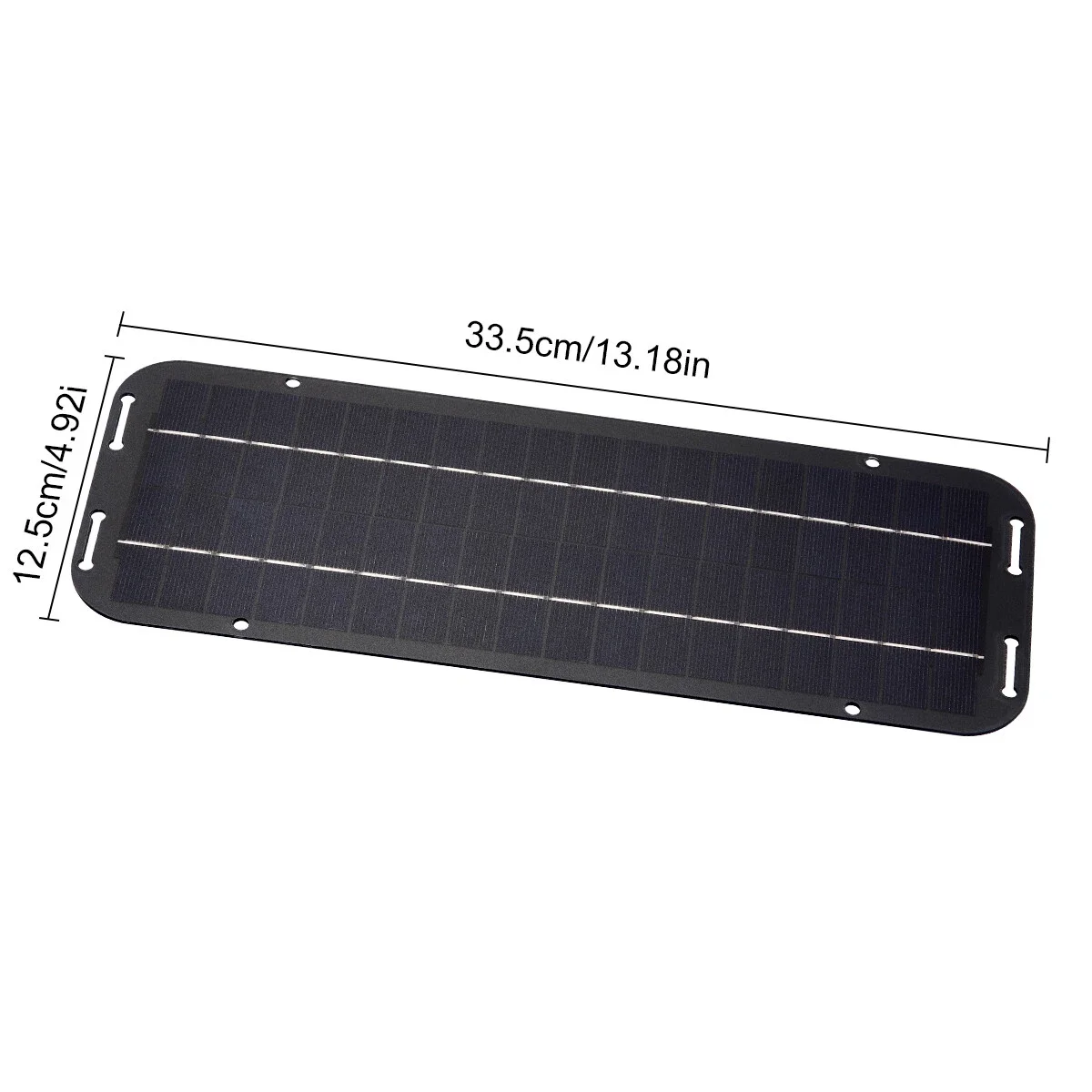 30W Solar Panel 12V Trickle Charger Battery Charger Kit Maintainer Boat Car RV view 4