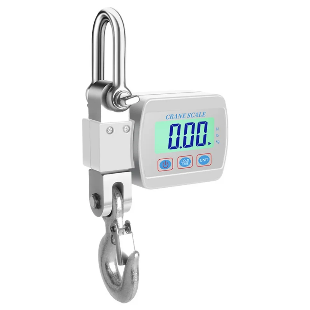 0.05-500kg Crane Scale LCD Digital High Precision Digital Electronic Scale Heavy Duty Multi-purpose Industrial Hanging Scale