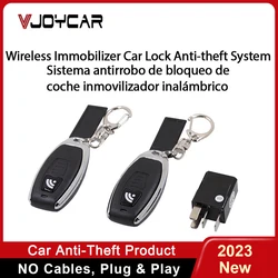Relé antirrobo inmovilizador de coche, cerradura de alarma antirrobo oculta electrónica para vehículo, motor diésel automático, coches de 12V