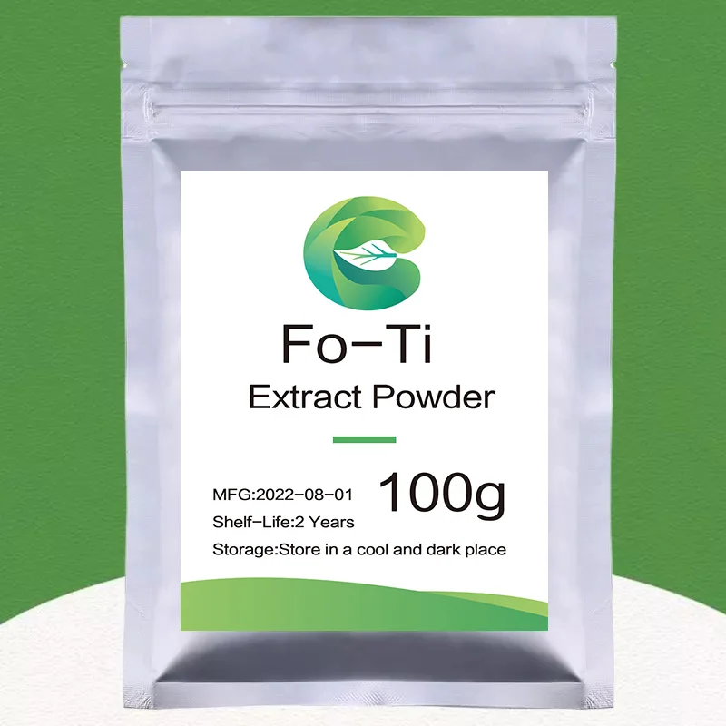 

High quality Fo-ti Extract Powder Polygonum multiflorum root He shou wu adjustable women/men sex Promoting hair growth free ship