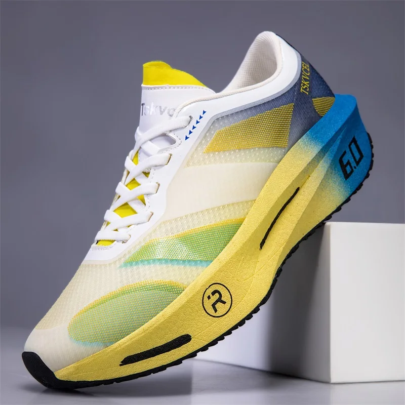 Marathon Men Running Shoes Women's Sneakers Sports Shoes Trend Athletic Speciality Carbon Board Lightweight Breathable Women