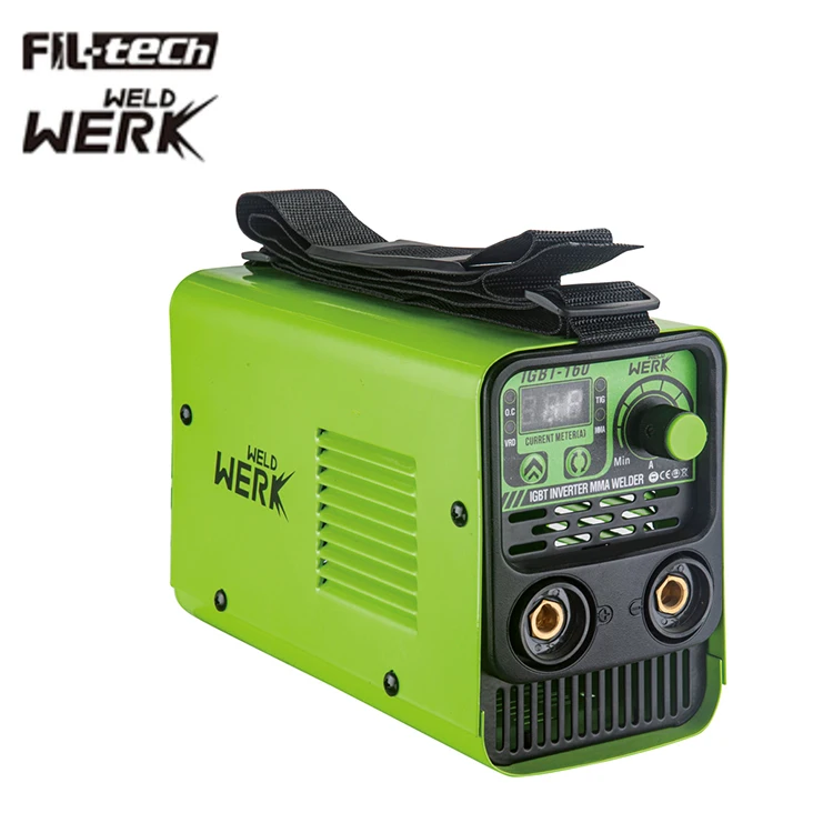 Factory Wholesale Manual Meta Powered IGBT-120C Electric ARC MMA Welders Machine Inverter Welding Equipment