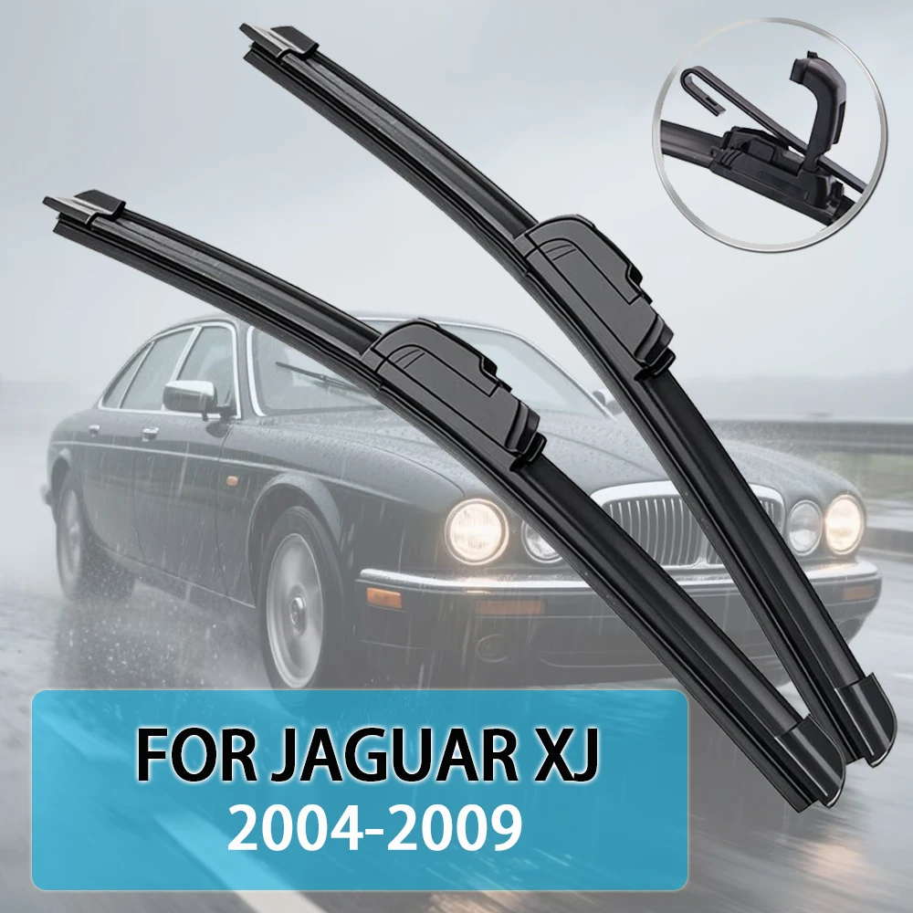 

Для Jaguar XJ6 XJ8 XJR (X350) 2004-2009 24 ''+ 18'' Автомобильные щетки стеклоочистителя, подходят для U-образного крючка, щетки стеклоочистителя для ветрового стекла