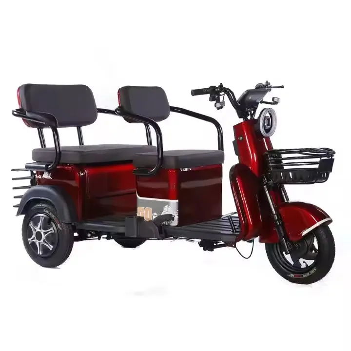 

Новый трехколесный электрический трехколесный велосипед для взрослых, грузовые трехколесные велосипеды с открытым корпусом, напряжение 48 В, 300 кг, бордюрный мотоцикл, скутер