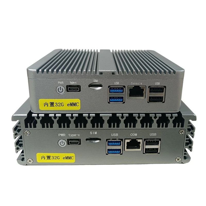 New 4-port 2.5G wireless soft routing N100/N150 enterprise industrial control router WIFI6 intelligent temperature