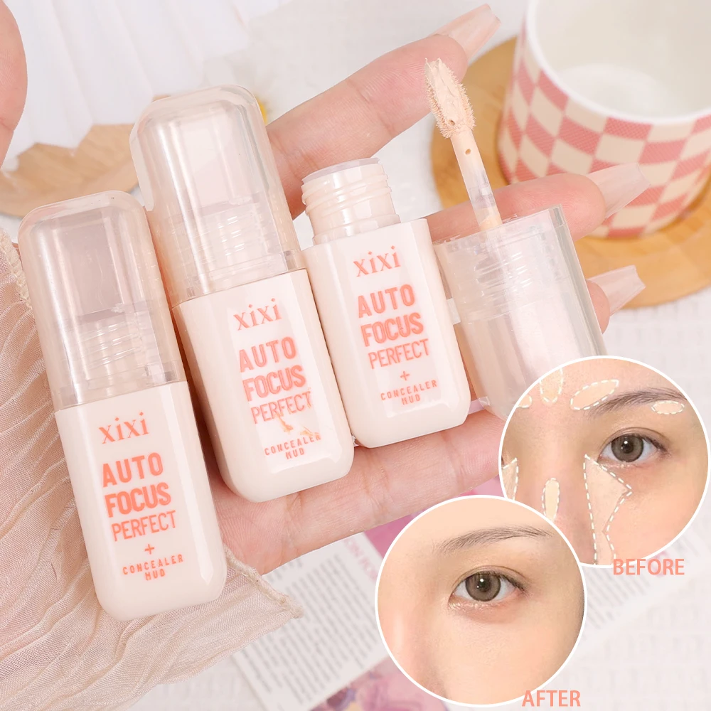 Matte Vloeibare Concealer Foundation Waterdichte Duurzame Volledige Dekking Acne Spot Donkere Kringen Contour Concealer Face Make-Up Cosmetisch