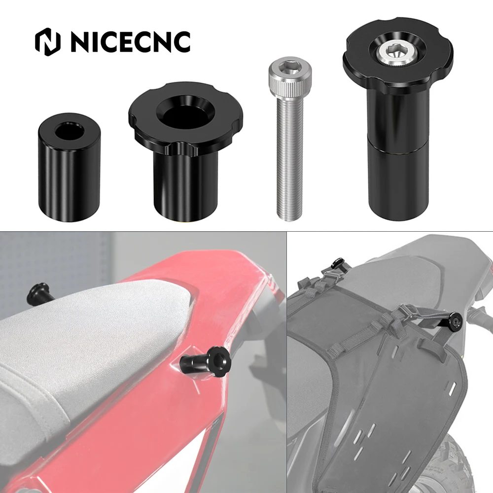 

Motorcycle OS-Base Rackless Bags Tie- Down Hooks for Yamaha Tenere 700 Rally Edition/XTZ700 2019 2020 2021 2022 2023 2024