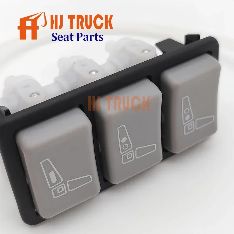 

НОВЫЙ 29074-02/04E 440365 81623986093 42538404 Переключатель регулировки спинки ПРАВЫЙ для сидений Isri/MAN/IVECO/DAF/SCANIA nts6860