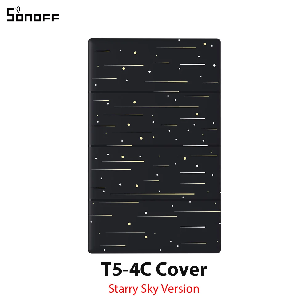 Sonoff Tx Ultieme Wifi Smart Wall Touch Switch T5-120 Cover Eenvoudig Vervangbare Stijlvolle Cartoon Ster Versie Om Uit Te Kiezen