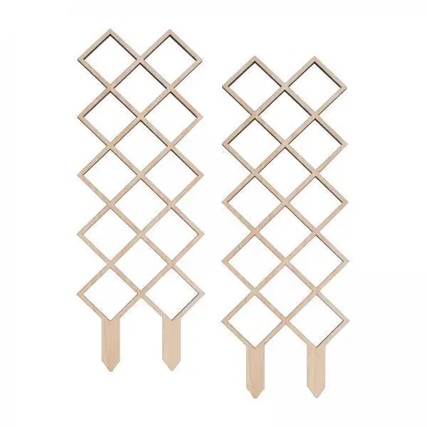 

2 шт. Подставки для горшечных растений, DIY-решетки для вьющихся растений, устойчивые балконные опоры-решетки для горшечных растений