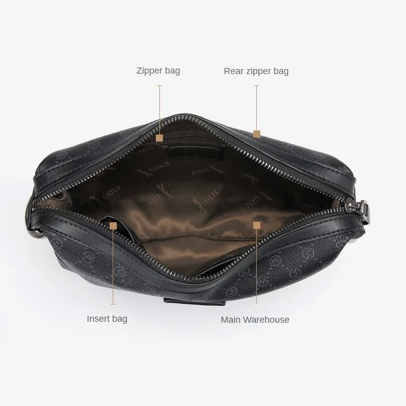 Bolso de un solo hombro para hombre, bolsa de mano para negocios, presbicia, restauración de formas antiguas, su satchel, sobre