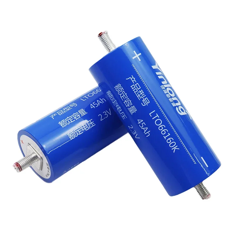 2.3V 45ah lithium titanate 66160K original Yinlong LTO battery 12V 10C discharge suitable for energy storage car starter battery