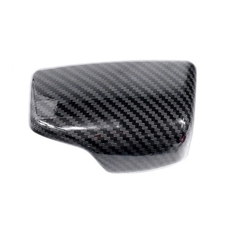 Black Textured Gear Lever Trim Cover for Car Console Area, Plastic Shell Piece for Cabin Detail, Routine Driving Use, and