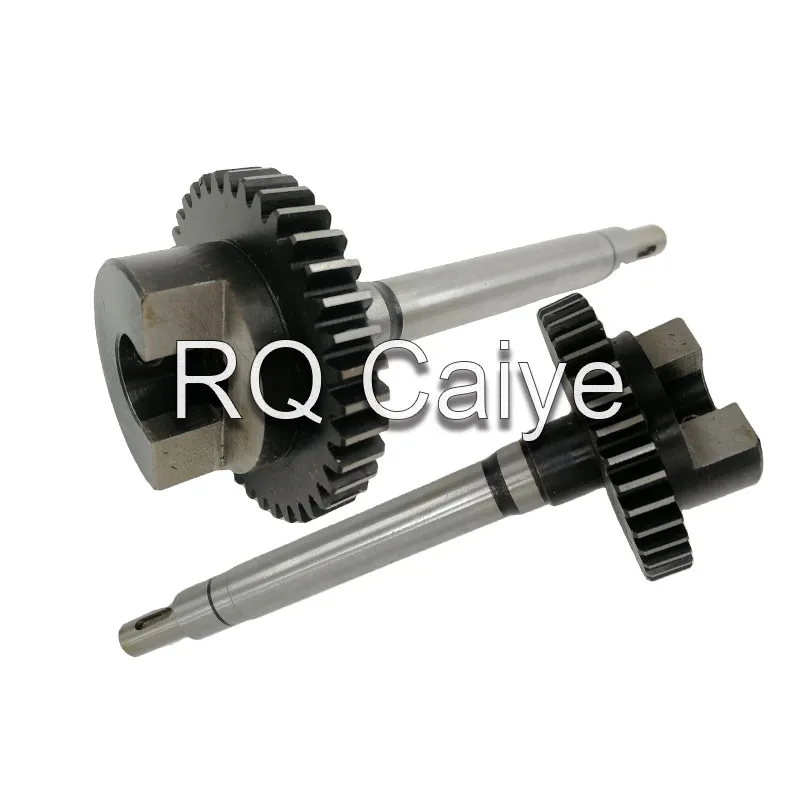 2Pieces M2.030.510 M2.030.013 Damping Roller Shaft Heidelberg SM74 PM74 Printing Machine Water Roller Gear Shaft 38 Teeth