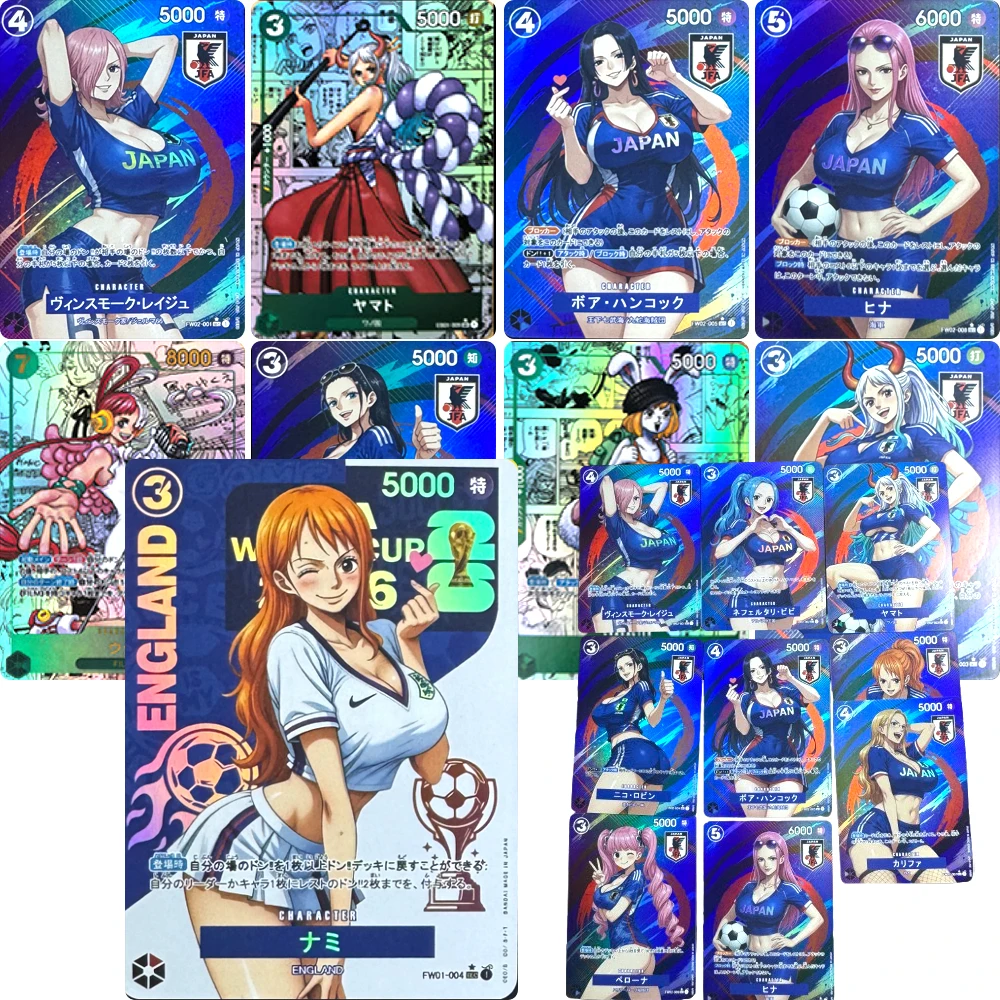 Anime characters ONE PIECE Roronoa Zoro Nico Robin DIY Homemade Bronzing Game toys Collection card Christmas birthday gift