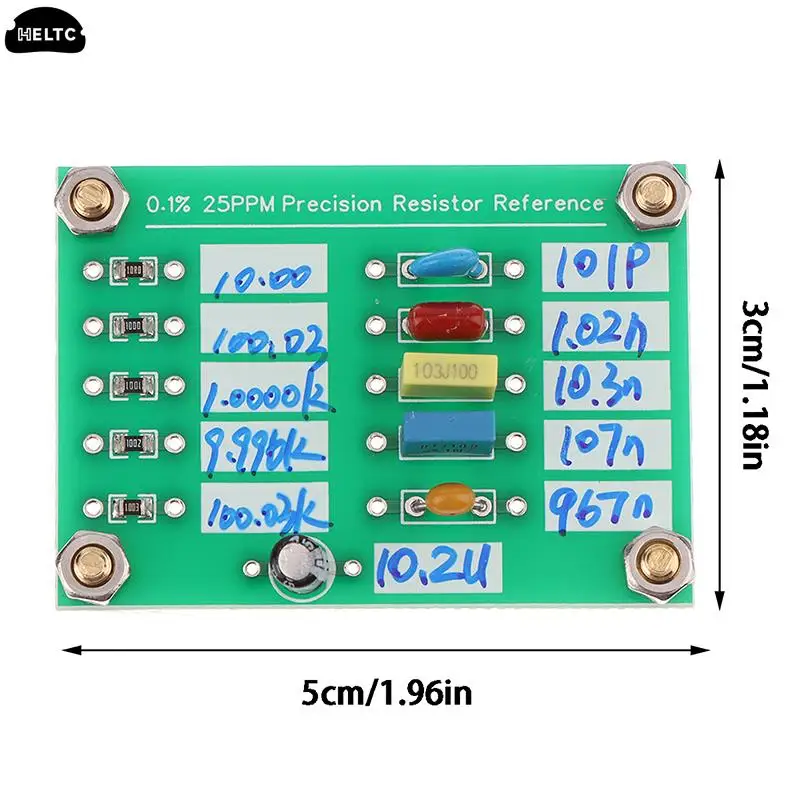 Precision Resistance Reference Board Used With AD584 LM399 To Calibrate And Calibrate Multimeters