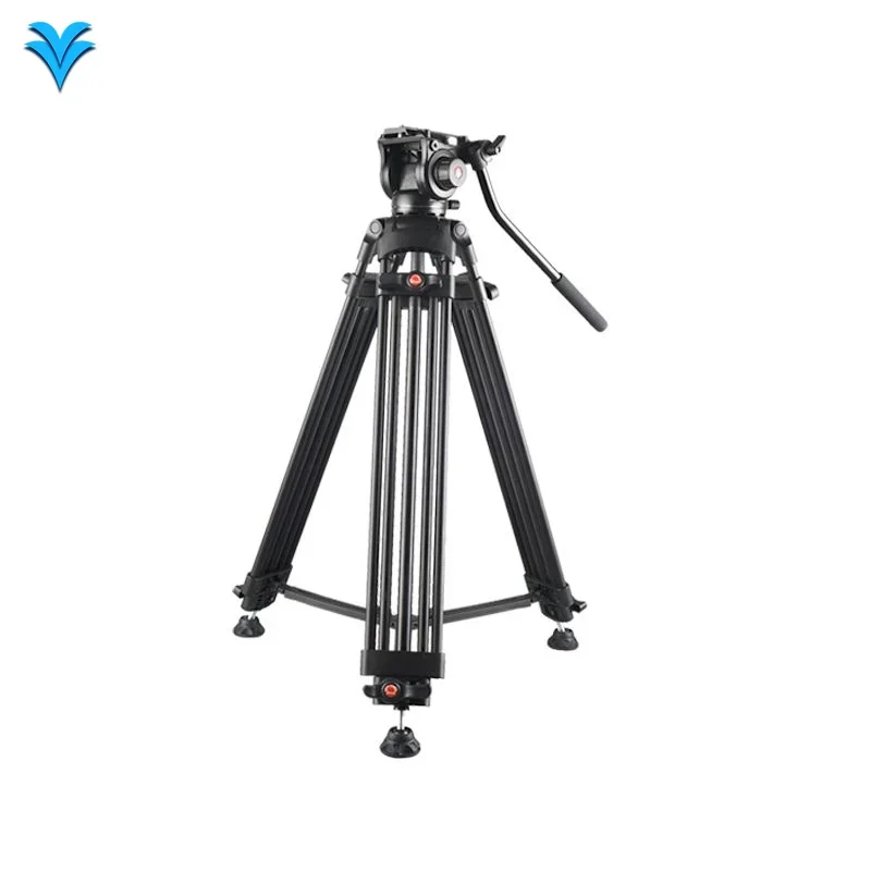 160 cm  Fluid Head Professional Camcorder Tripod System for Video Camera Record for Canon Nikon DSLR Camcorder Cameras