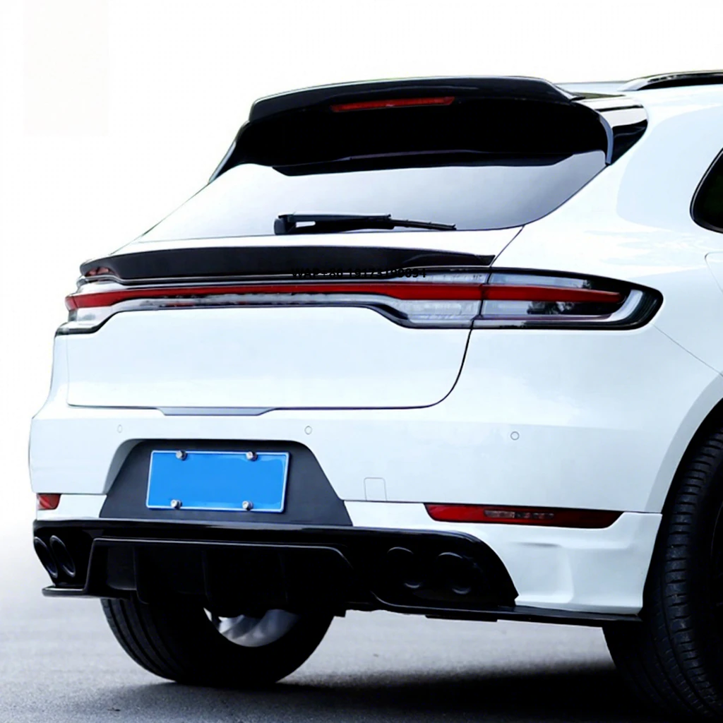 

High Quality Carbon Fiber Rear Spoiler Tail Trunk Boot Lip Wing for Macan 2020+ TKY Style Roof Wing