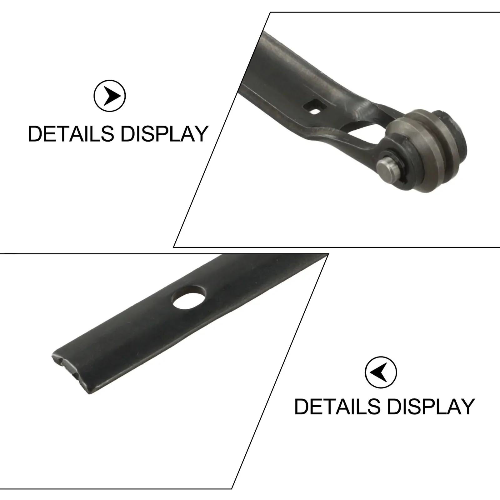

Jigsaw Accessory Retaining Bracket Replacement Bracket Single Piece Bolt-on Installation Accessory Black as Picture