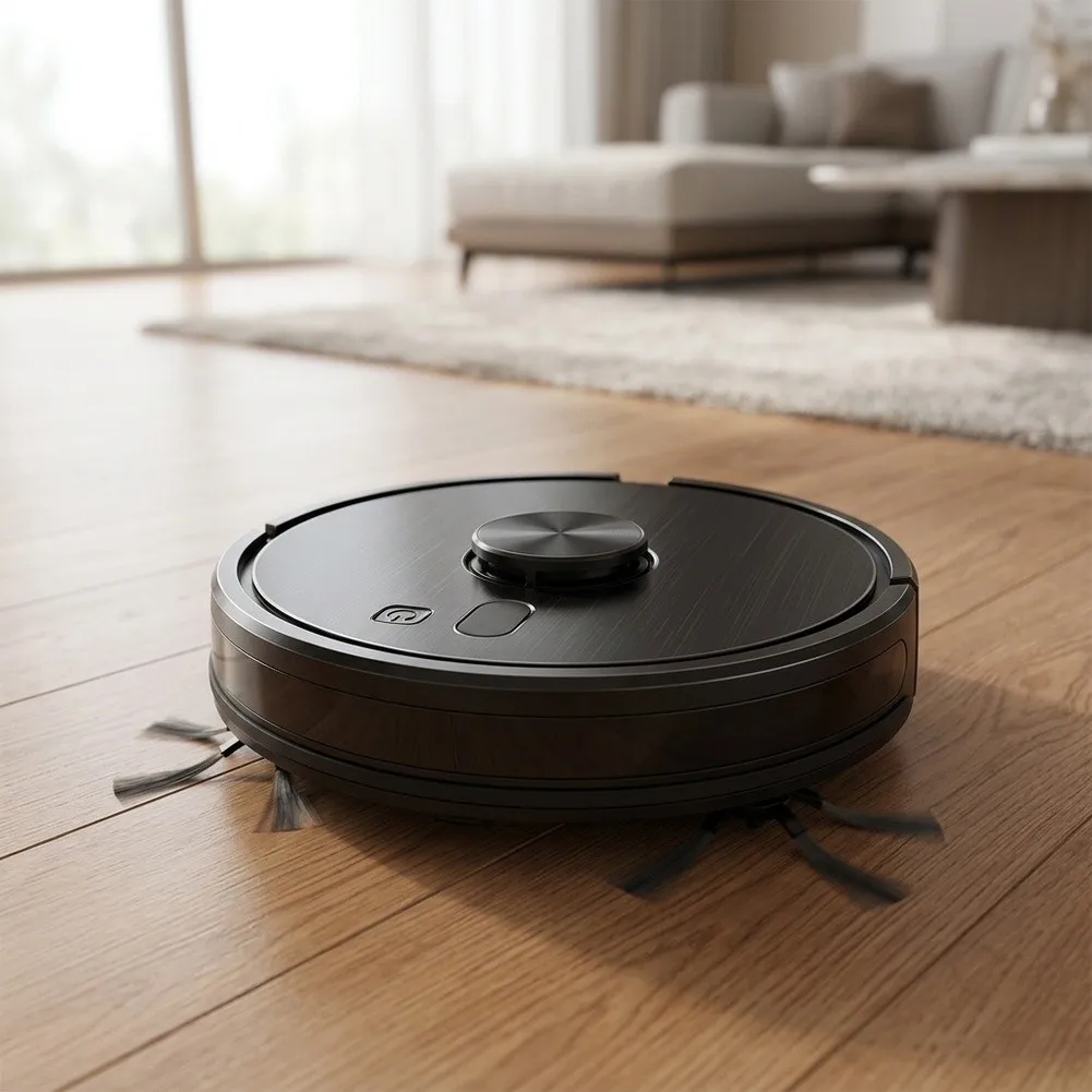 Cleaning Experience Self Charging Robot Vacuum Cleaner 2-in-1 Functionality Designed For All Surfaces  Cleaning