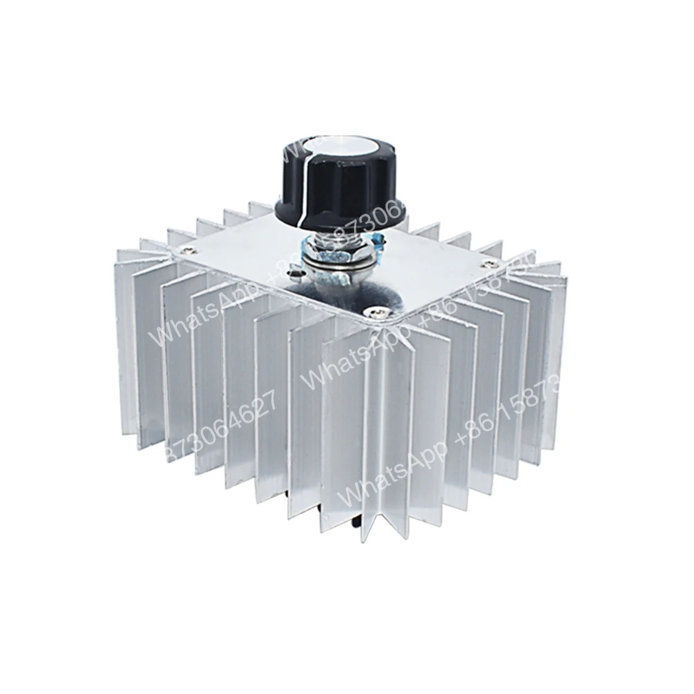 10 unidades de Controlador de Velocidade de Motor SCR PWM AC 220V 5000W, Dimmer de Luz, Regulador de Termostato, Interruptor de Controle, Governador