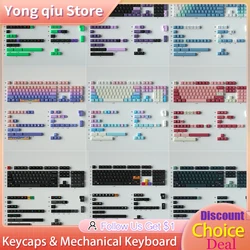 GMK Clones Mecha-01 EVA Custom PBT keycap DYE-SUB Keycap Cherry Profile English Keycaps For MX Switch Mechanical Keyboard Keycap