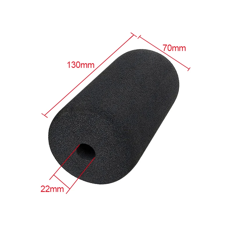 2x Fitness Equipment Sponge Handle Grip Sleeve For Supine Board Handstand Machine Dumbbell Bench Replacement Foam Roller Grip