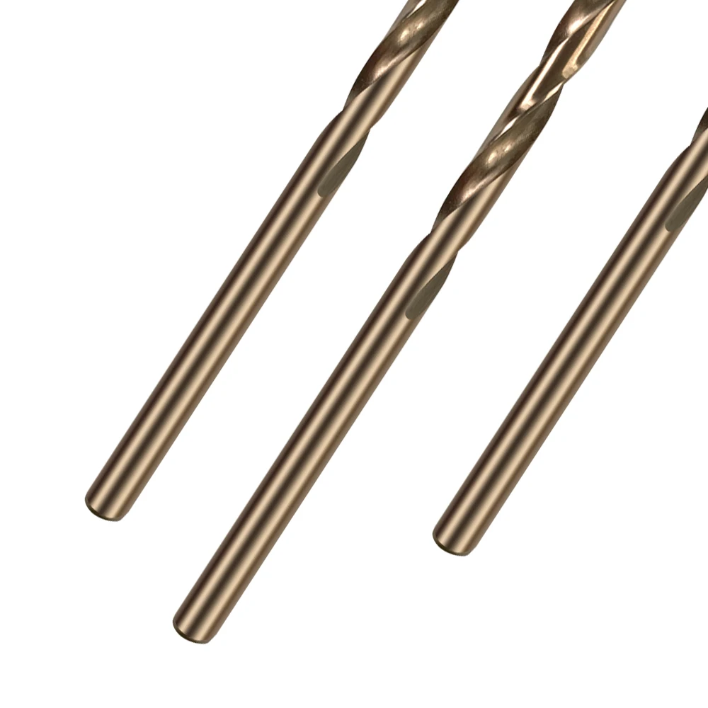 HUAZHICHUN 10 pezzi dimensioni 2,0 mm 2,1 mm 2,5 mm M42 8% cobalto, set di punte per metallo
