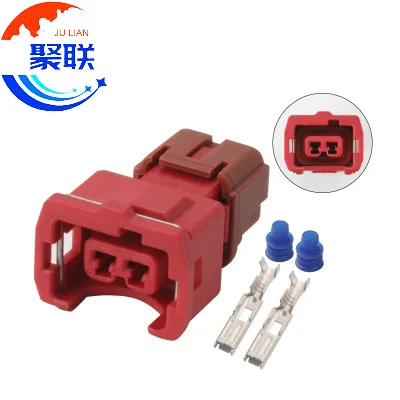 Auto 2pin plug PB187-02326 wiring sealed sensor connector 90980-10109 9098010109 with terminals and seals