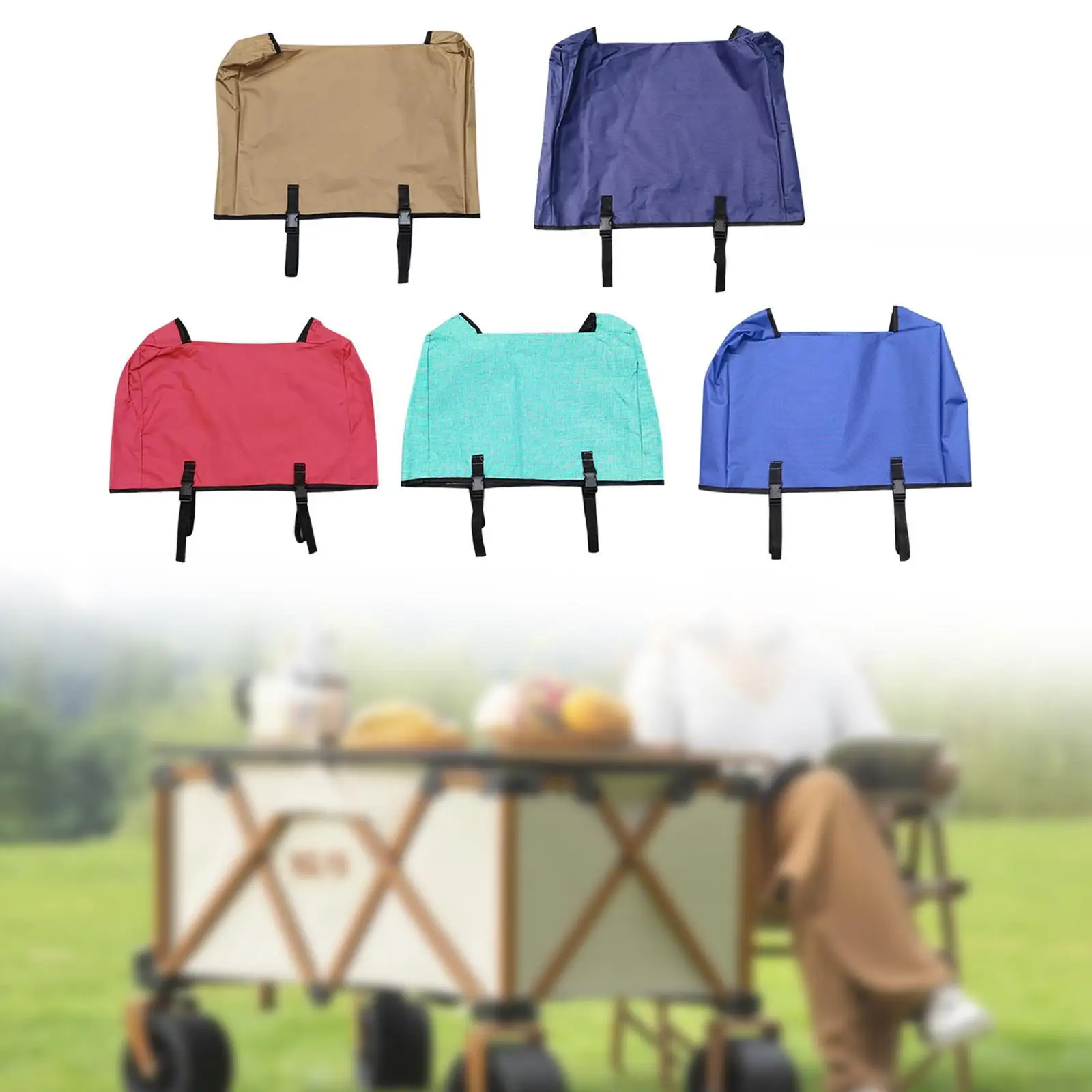 Folding Wagon Cover Anti Scratch Dustproof for Trolley Camping Cart Shopping