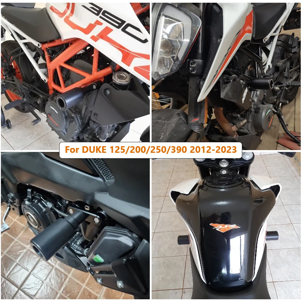 For DUKE 390 250 200 125 Duke Motorcycle Frame Slider Crash Protector Engine Crash Protection Fairing Guard Duke390 Duke200