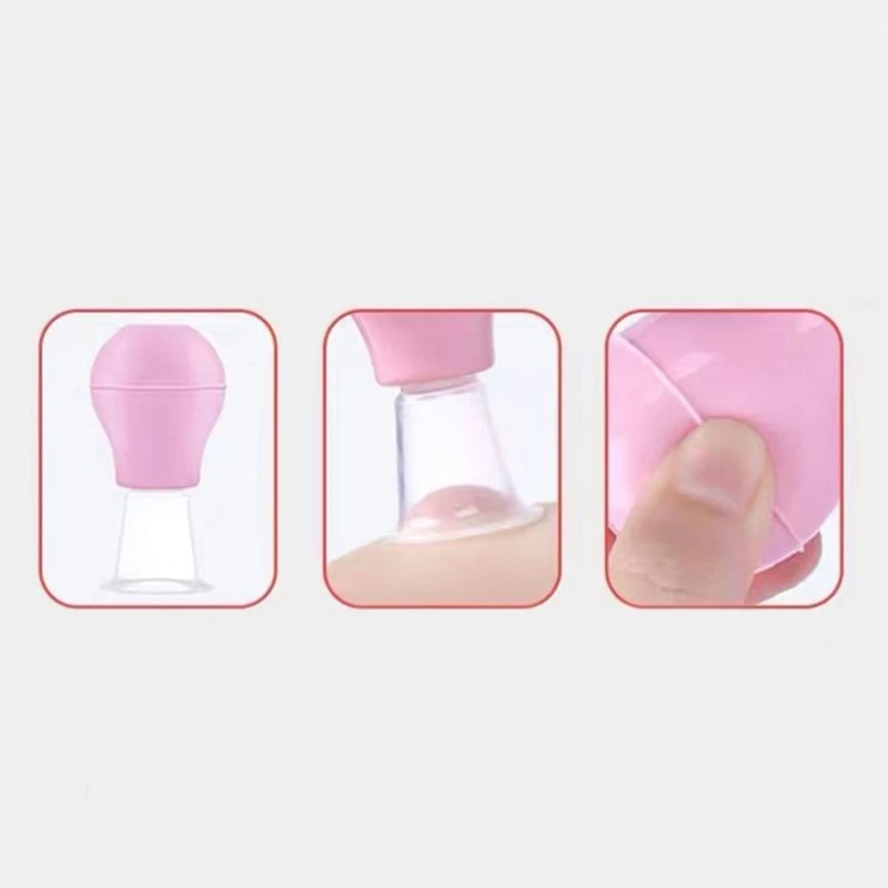 Efficient Nipple Corrector Manual Nipple Puller Breastfeeding Nipple Correction Sucker Portable Nipple Suction Aspirator