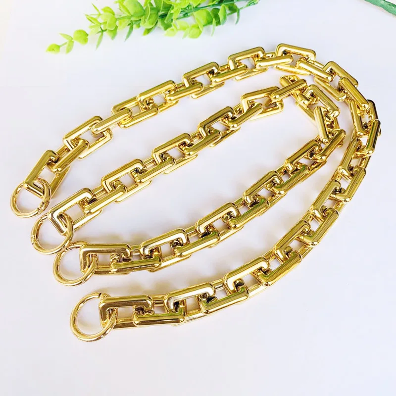 Acrylic Bag Chain For Women Luxury Designer Golden/Silver Pearl Fishbone chain Bag Accessories Shoulder Bag Replacement Strap