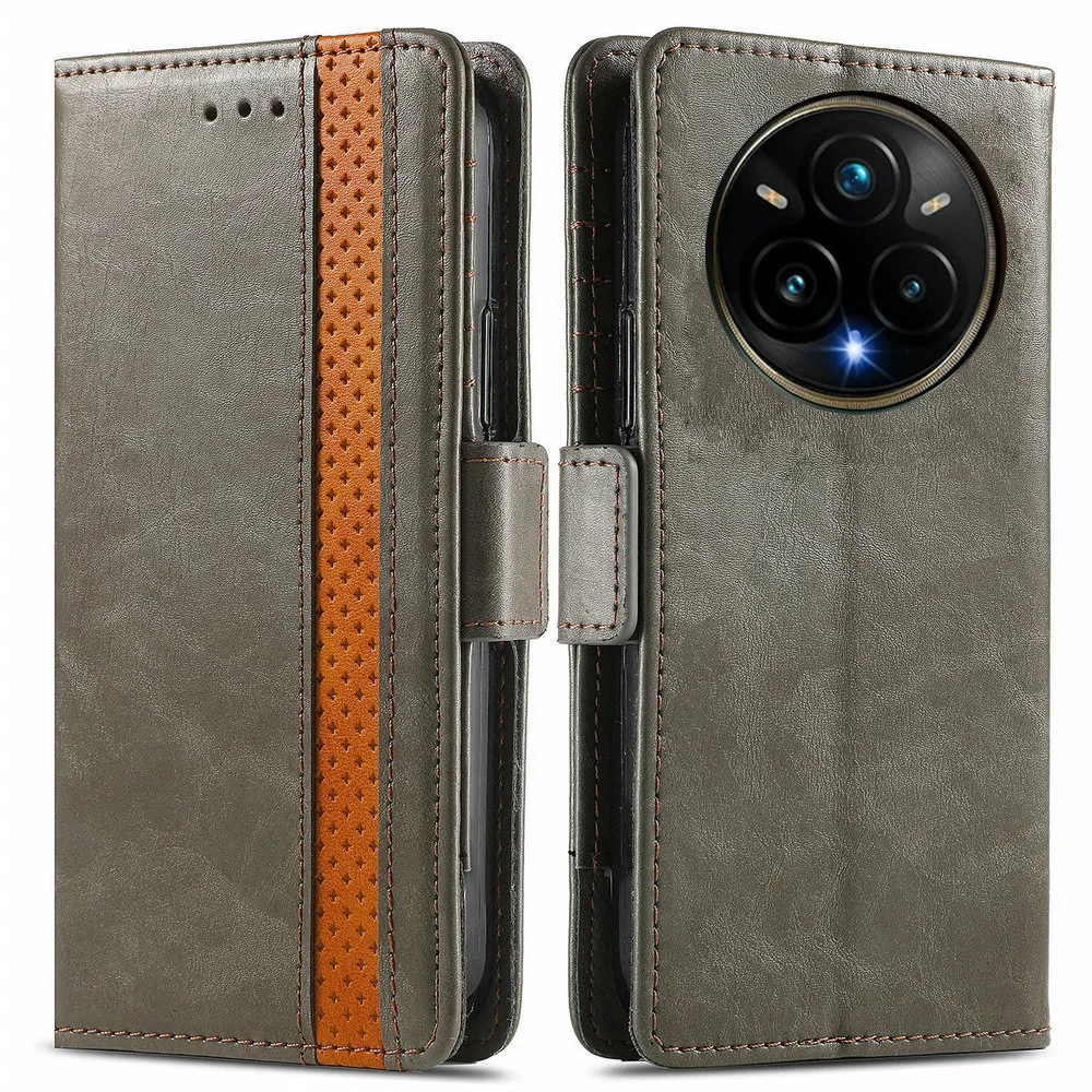 

Кожаный флип-чехол RFID для Realme 14 Pro Plus 5G Luxury Cover Magnet Book Capa Realme 14T 13 12 Plus Realme12 X 14X Wallet Funda