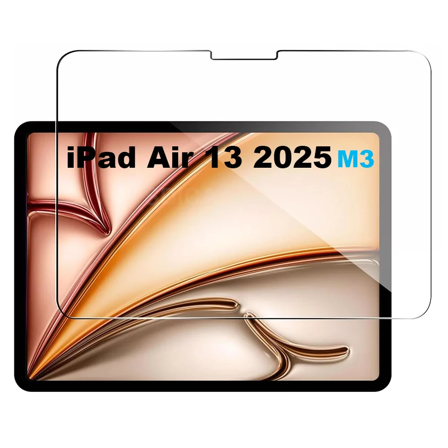 For iPad Air 13 2025 M3 Tempered Glass Screen Protector 13 Inch Tablet Anti Scratch HD Clear Protective Film A3269 A3268 A3271
