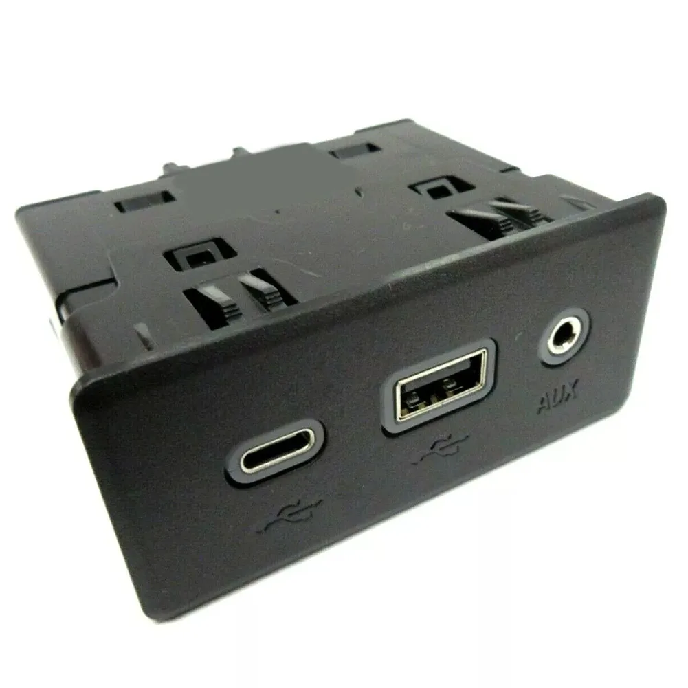 For Car Audio Upgrade 13529865 USB Port Chevrolet USB Port ABS Material Anti-corrosion Black Color Non-deformation