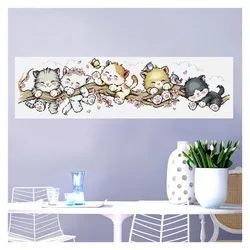 G171 Stich Cross Stitch Kits Craft Packages Cotton Fabric Floss Counted New Designs Needlework Embroidery Cross-Stitching