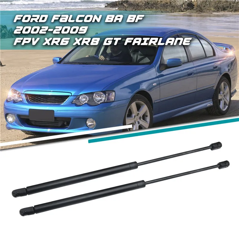 

2Pcs Car Front Hood Spring steel Lift Supports Shock Struts For Ford Falcon BA BF 2002-2009 FPV XR6 XR8 GT FAIRLANE Car Accessor