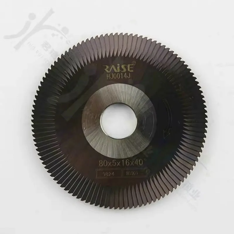 for Ruizheng HJ0014J Black Diamond Single Angle Knife Competition P1 P2 Horizontal Machine Milling Cutter φ80x5xφ16mm