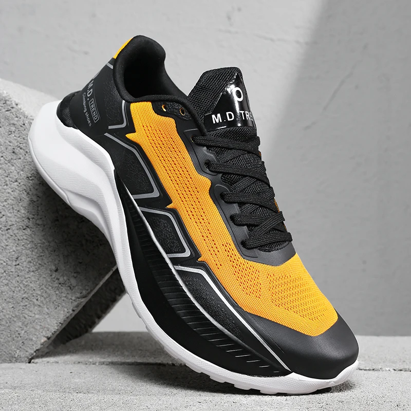 

New Men Running Shoes Casual Walking Leisure Lace-up Jogging Loafers Brand Outdoor Breathable Fashion Sneakers Blade Comfortable