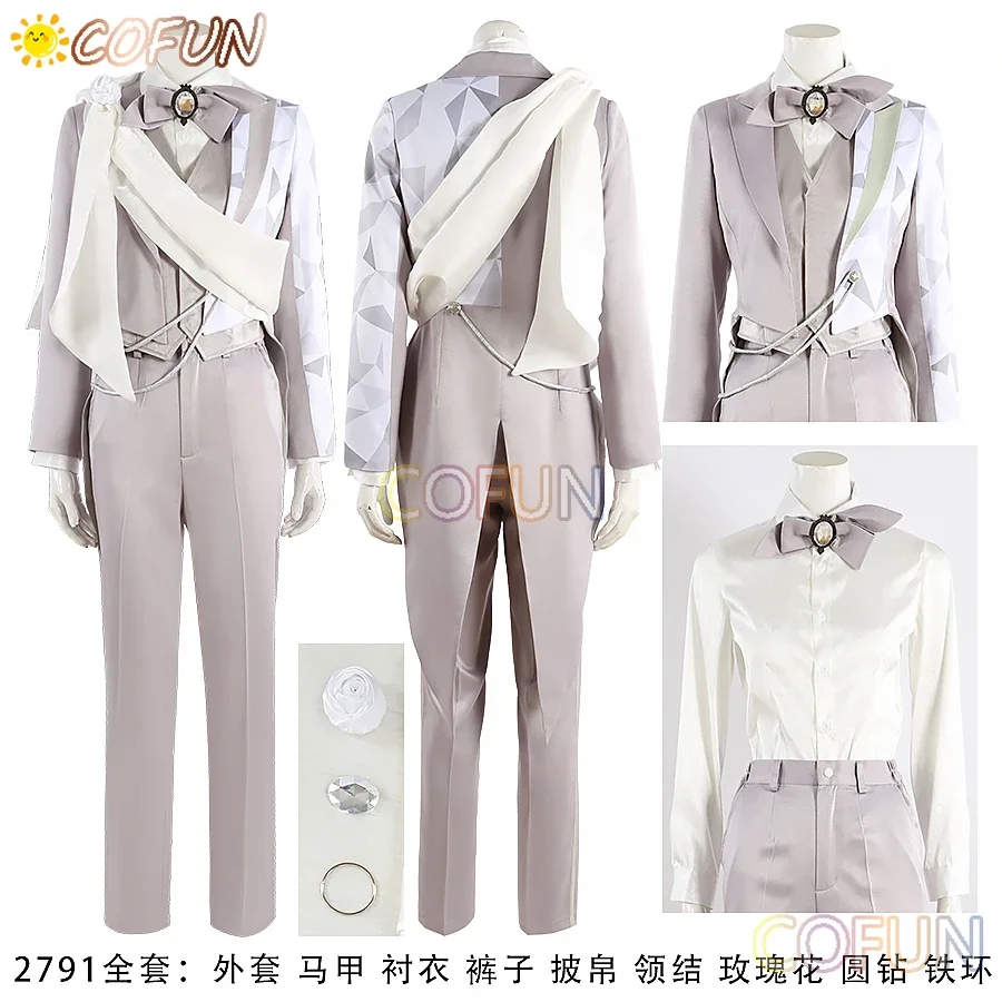 

COFUN [по индивидуальному заказу] Game Twisted Wonderland, костюм для косплея всех членов, деловой костюм, наряды для вечеринок, одежда, карнавальная униформа