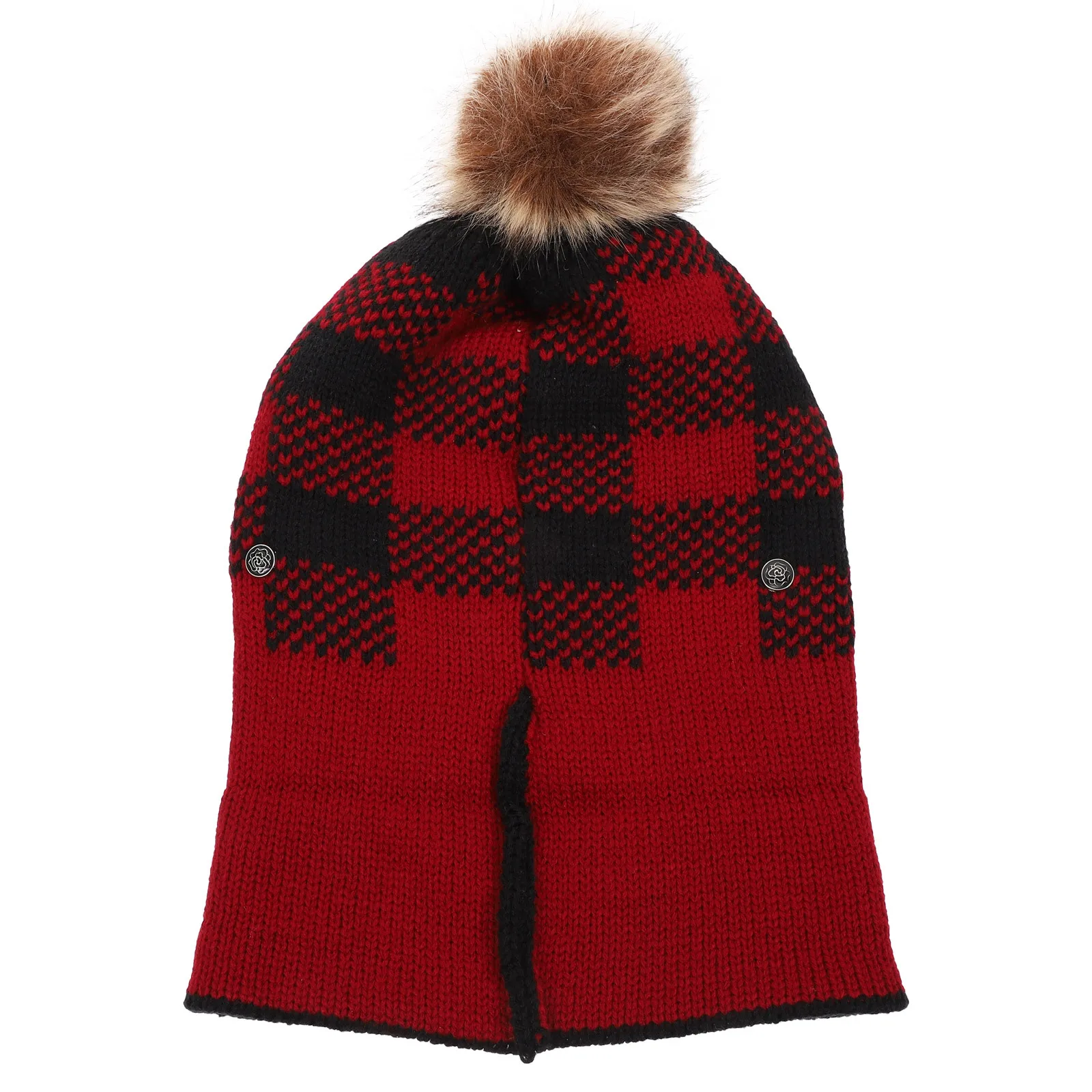 قبعة نسائية محبوكة للشتاء الدافئ للحفاظ على واقي الأذن لركوب الدراجات في الهواء الطلق وتفاصيل رائعة هدية رائعة لعيد الأم