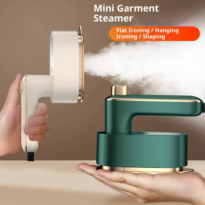 

Foldable Handheld Garment Steamer - Portable Mini Electric Iron for Home Travel Fast Wrinkle Remover