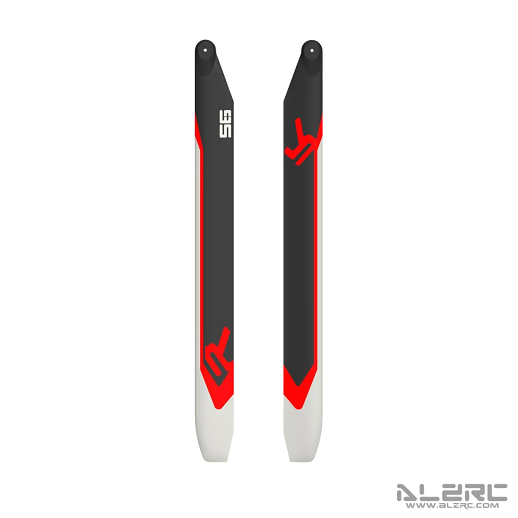 ALZRC Neue R Serie 360 MM 380 MM 420 MM 520 MM 700 MM Carbon Faser Haupt Schwanz paddle Für Alzrc 420 R42 RC Hubschrauber Extreme 3D Flug – Detail 5