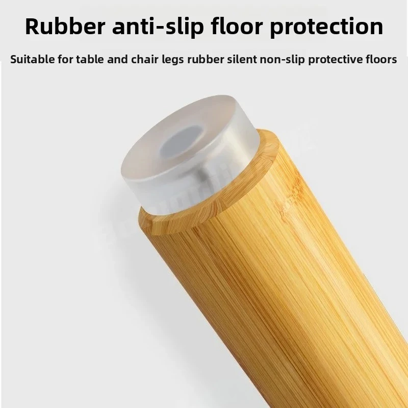 20pcs Furniture Feet Nails Stick-on Glide Skid Pad Screw-in 16/18/20/22/25mm flat Round Chair Table Leg Protector rubber view 2