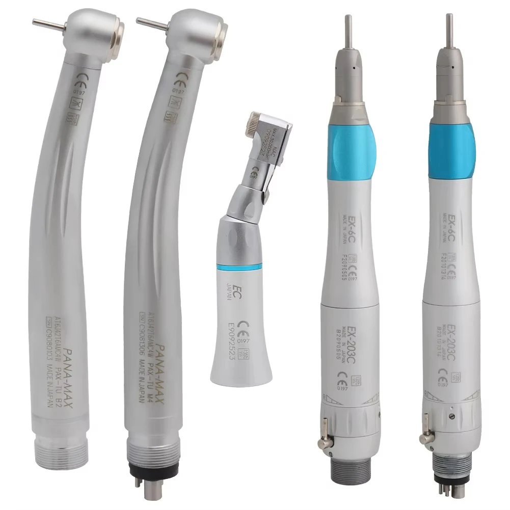 치과 핸드피스 고속 핸드피스 자체 구동 공기 터빈 치과용 저속 핸드피스 표준 2/4홀 SU
