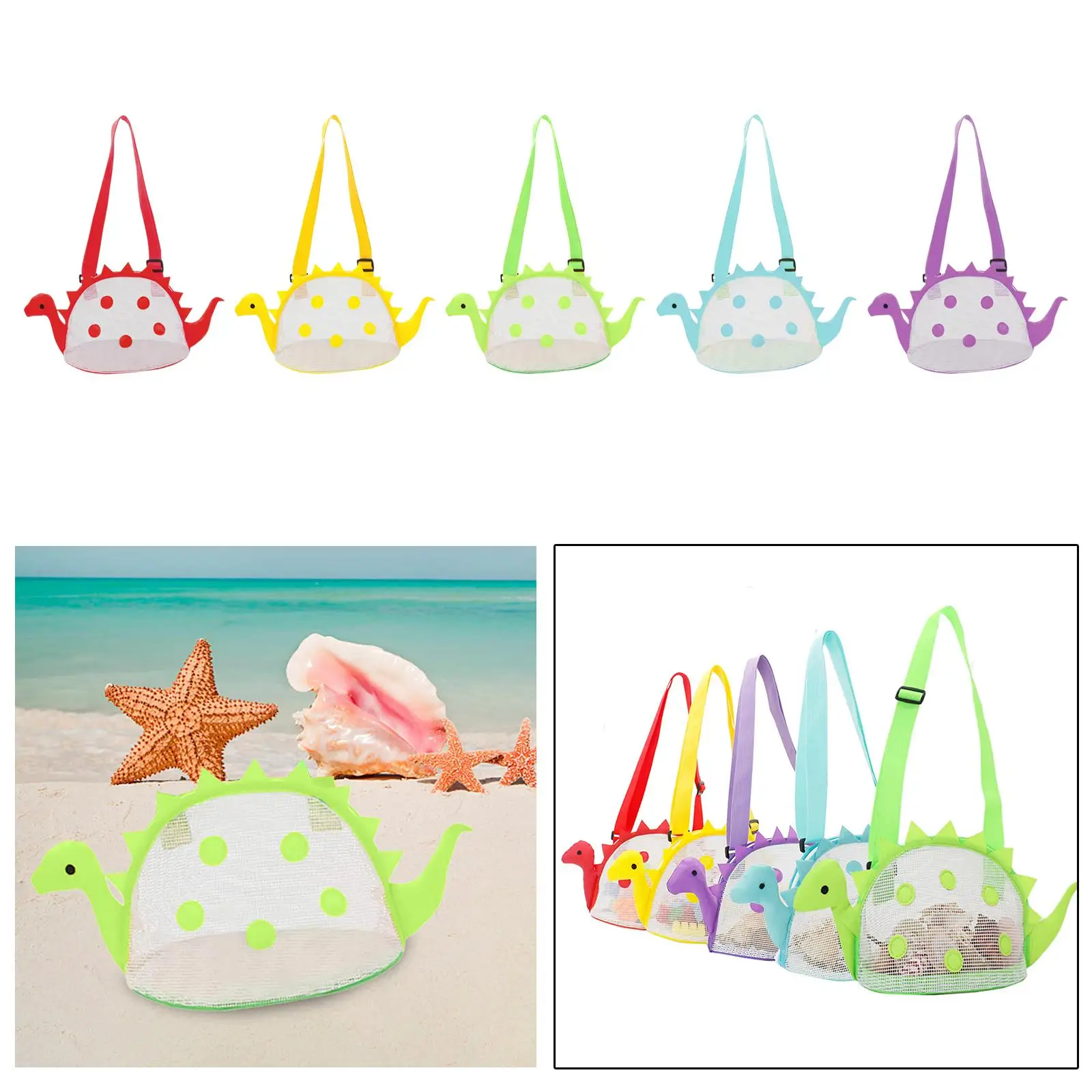 Mesh Beach Bag, Beach Bag, Toy Mesh Bags, Kids Bags, Storage Bags , Foldable Lightweight