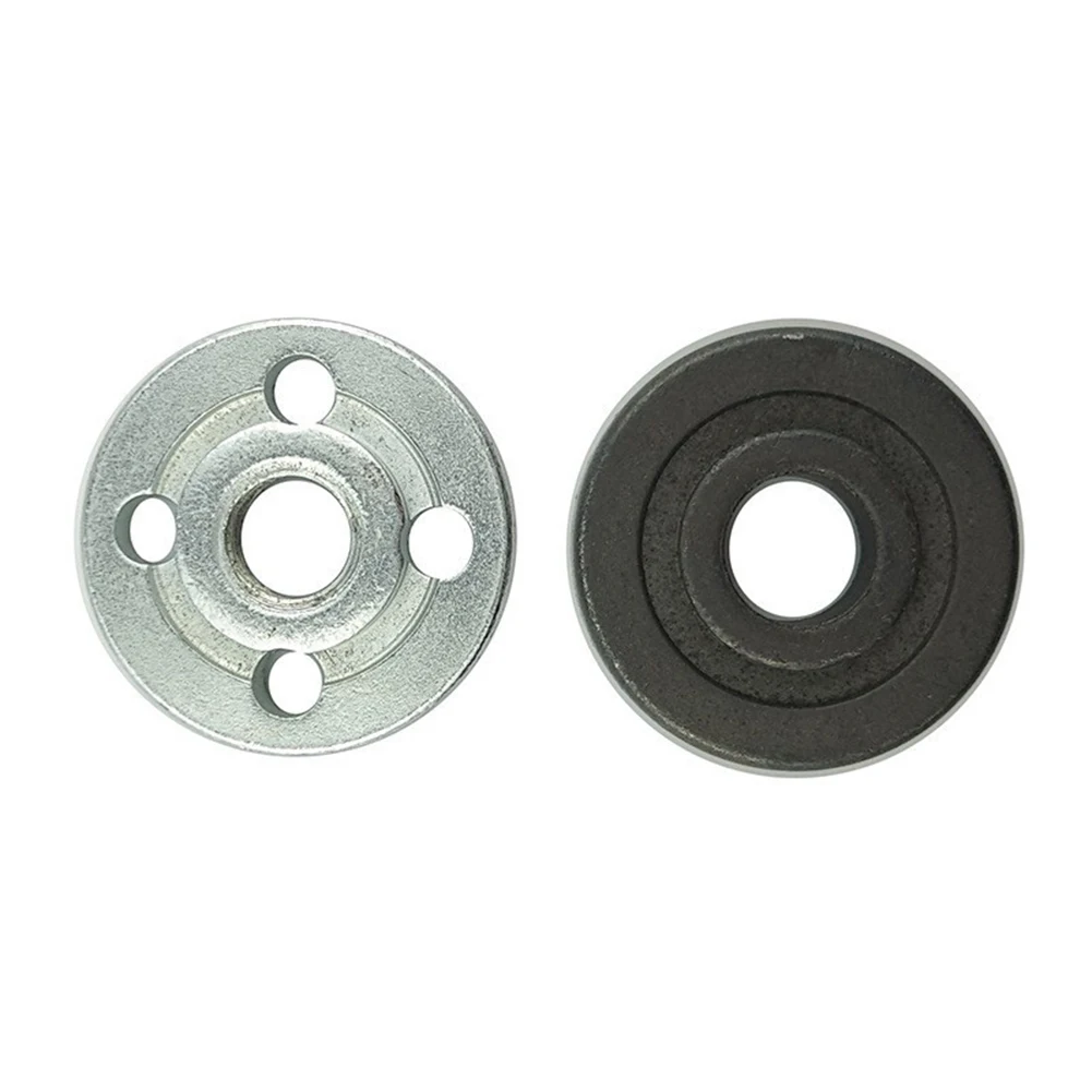 1pcs M10 Thread Angle Grinder Metal Pressure Plate Inner Outer Flange Nut Set Tools For 100 Type Angle Grinder