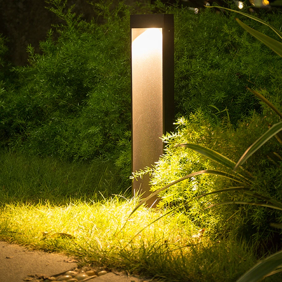 

Outdoor Garden Light 10W COB LED Post Lawn Lamp Aluminum Pillar Light Villa Counrtyard Patio Pathway Landscape Bollards Lights